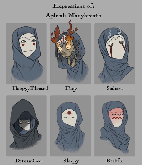 the many sides of Aphrah
