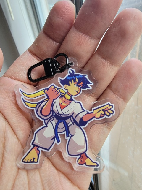 SF3 Makoto Keychain - Kanme: Esports & Studios's Ko-fi Shop - Ko-fi ️ ...