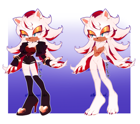 Shadouge - Sonic Fankid Adopt - Three_Eyed_Doe's Ko-fi Shop - Ko-fi ️ ...