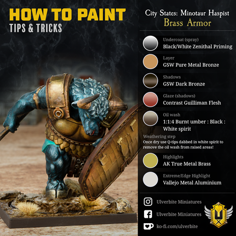 How to Paint Brass Armor