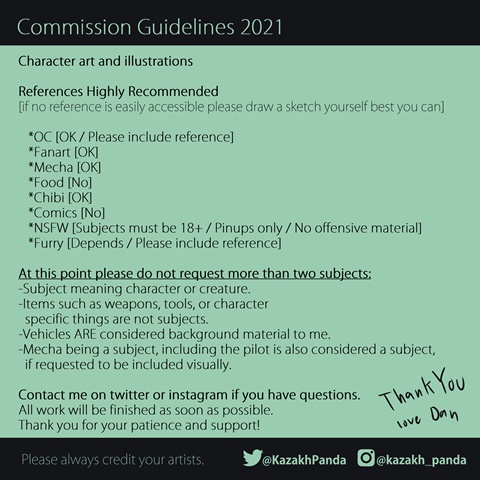 2021 Commission Guidlines