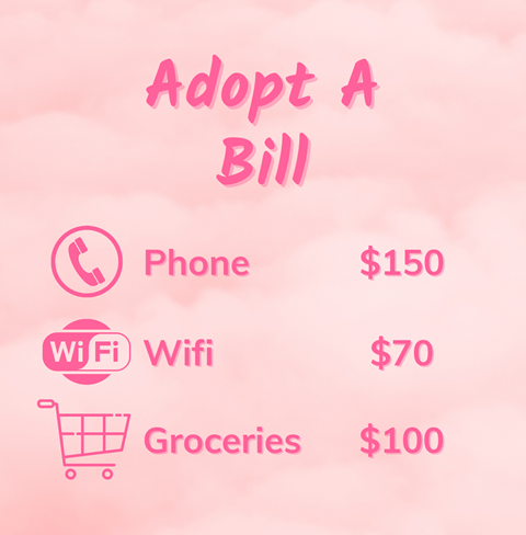 New Adopt A Bill Menu!