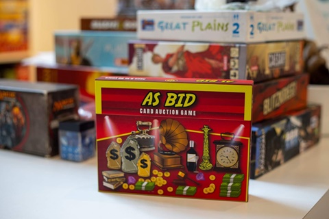 ,, AS BID" Board game (društvena igra).
