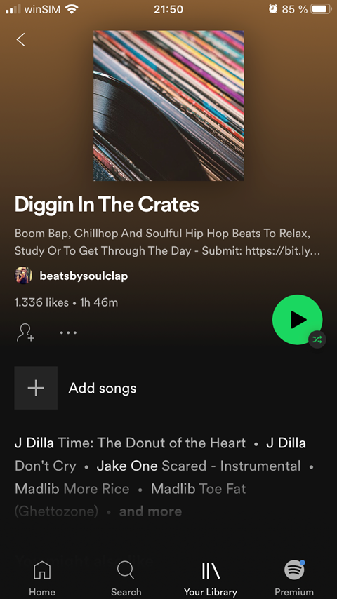 Digging In The Crates Playlist