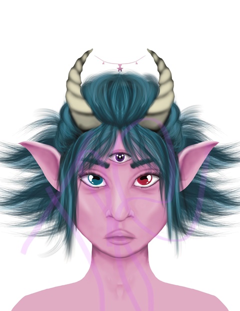 Commission me for your cute tiefling babies plz 