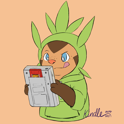 Cashew the Chespin - Commission