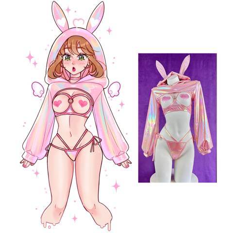 Sexy Bunny Outfit💖🎀✨