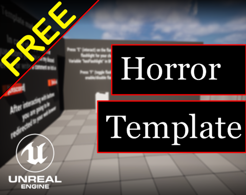 Horror Game Template v1.1 [Doors]