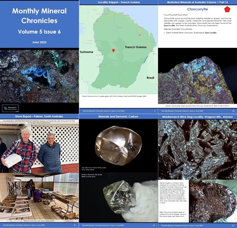 Monthly Mineral Chronicles Volume 5 Issue 6...