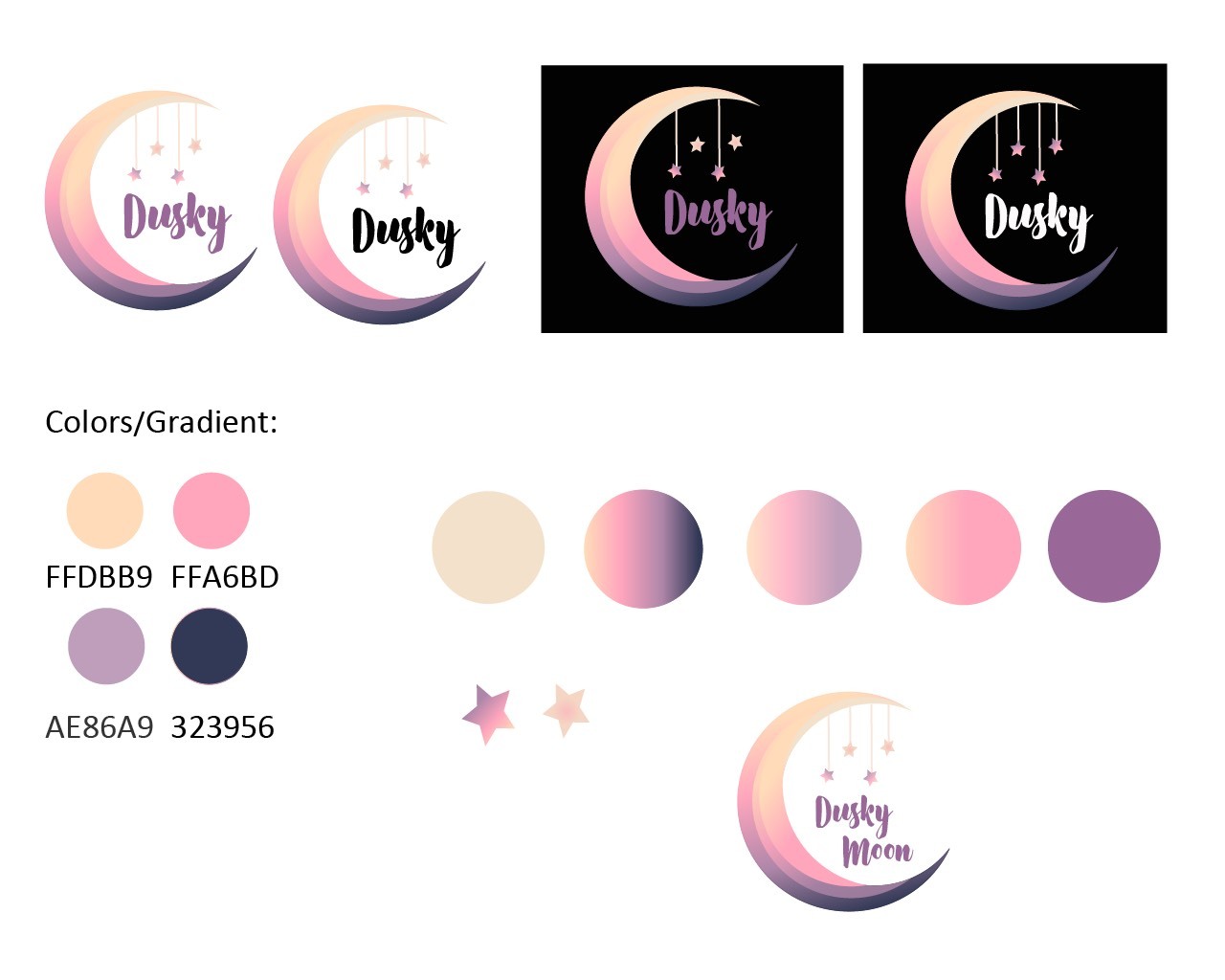 Dusky Moon - Branding 1