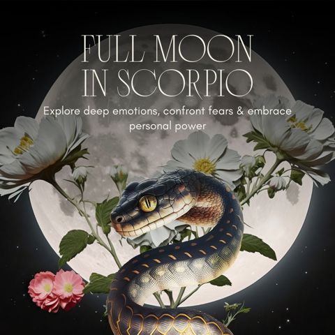 Scorpio Full Moon April 2024