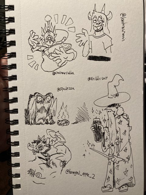 Doodle pages!