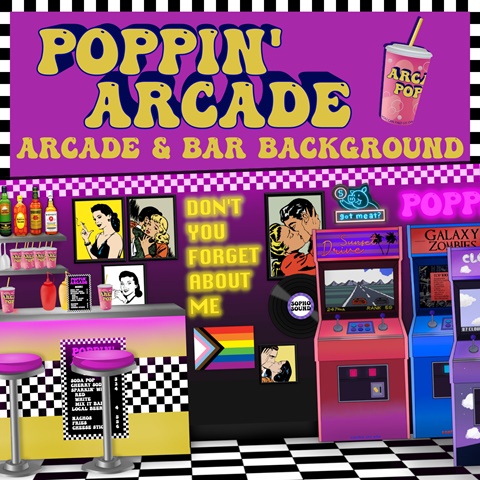Go on a cute Arcade Date! 💗🌈