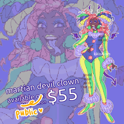 Devil Clown Adopts | Available Now to Public!