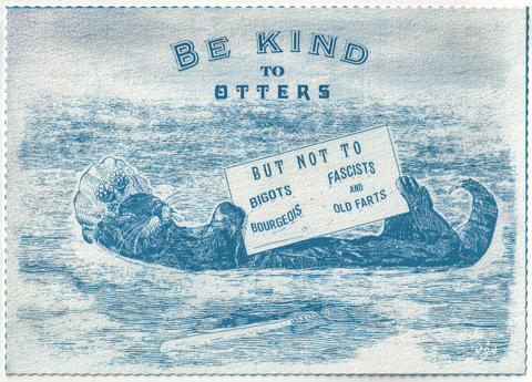 Be kind to otters