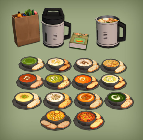 **Yummy Food for your Sims 2 Game**