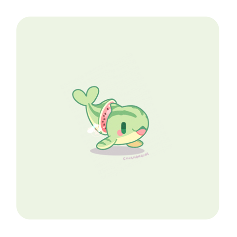Watermelon Whale