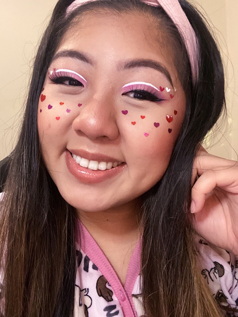 Valentine's Day Themed Makeup