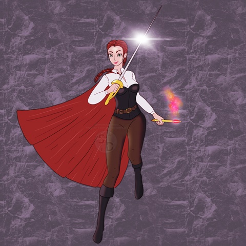 [OC] Lady Katherine Morwell, Bladesinger Wizard