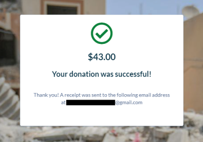 Donations from the Wallpapers Bundle for Gaza