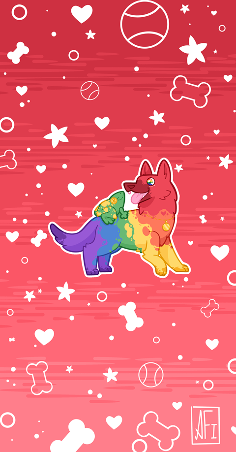 Pride Love Wallpaper in JPG - Download | Template.net