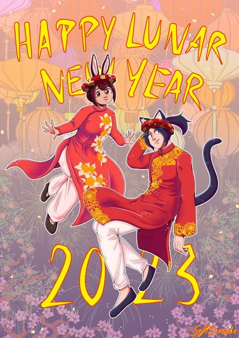 Happy New Lunar Year 2023! (OC)