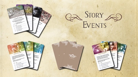Kingdom Death Monster Story Event cards
