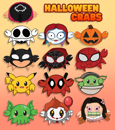 Halloween Crabs!