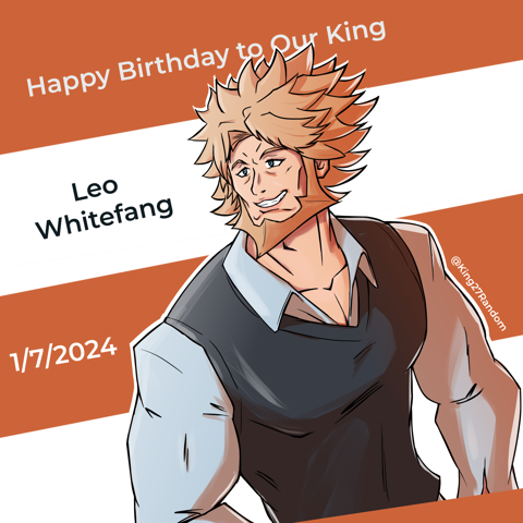 Leo Whitefang Birthday 2024