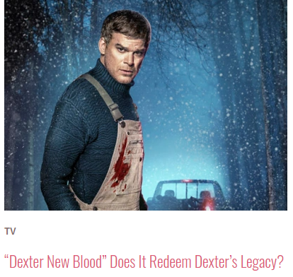Dexter New Blood Review