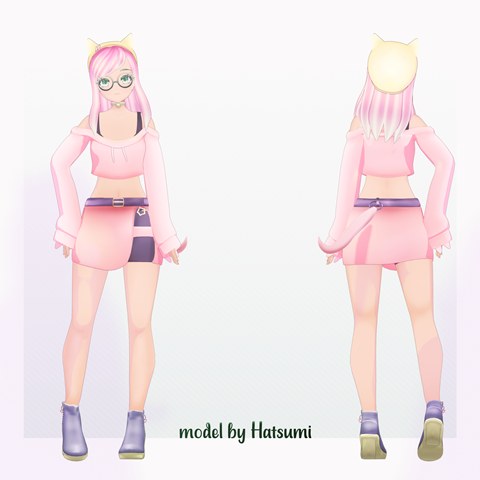 Pink Hatsumi Model