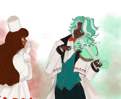 Mint Choco and Cocoa 