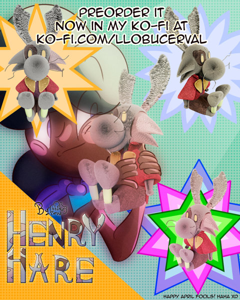 Preorder your Henry Plushie now! here on ko-fi!