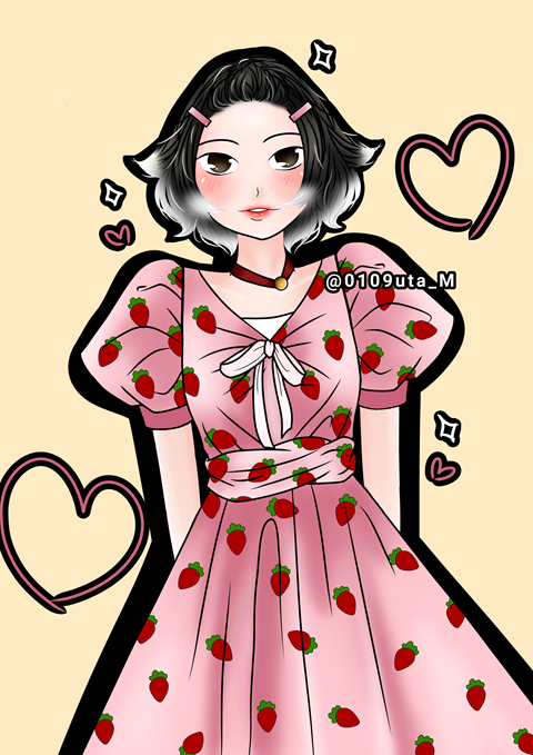(not) Me in Strawberry Dress