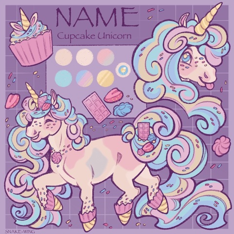 Cupcake Unicorn- OPEN