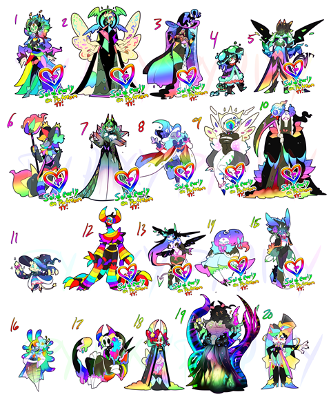 Rainbow Pride Adopts | Closed | 0/20