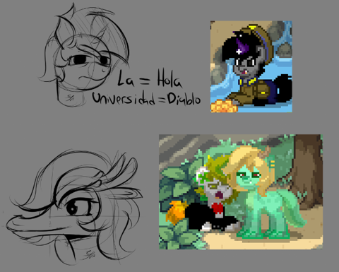 [Sketches] A night in Ponytown!