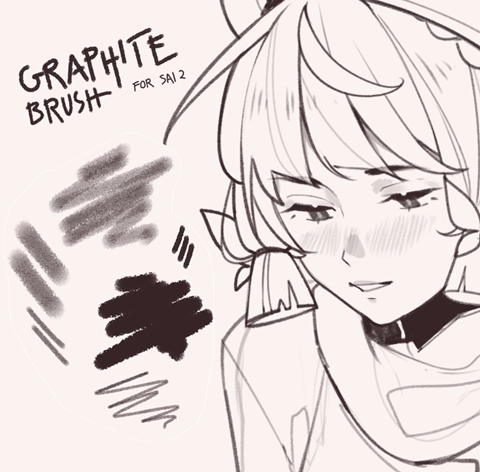 graphite brush for sai2