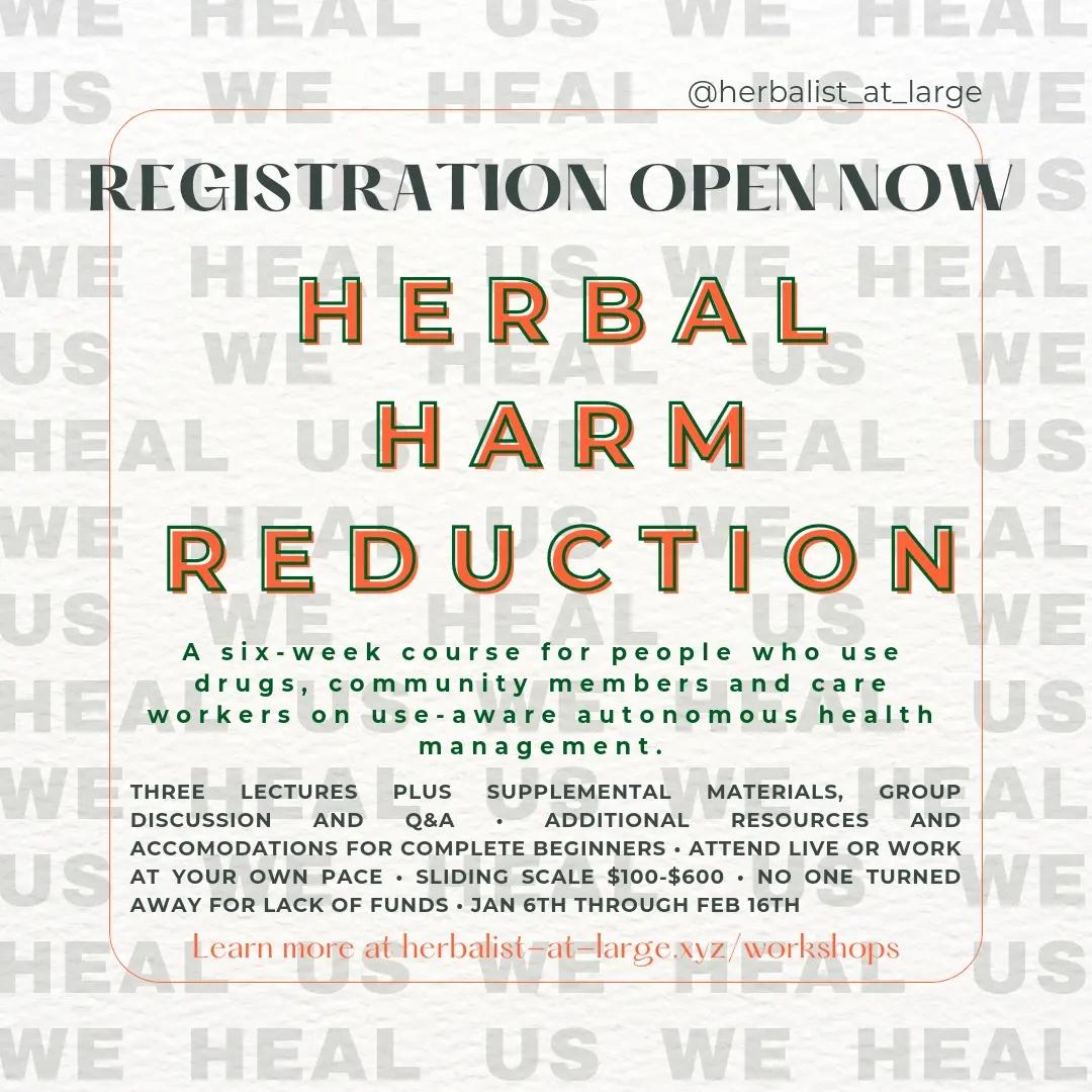 Herbal Harm Reduction