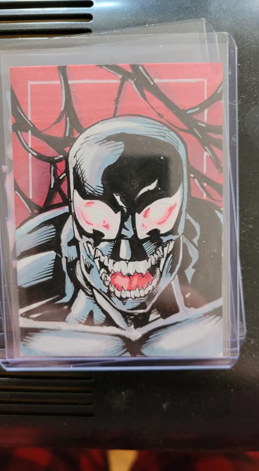 Venom Sketch Card 