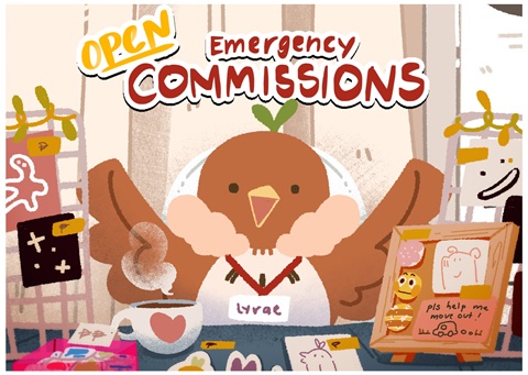 EMERGENCY COMMISSIONS OPEN