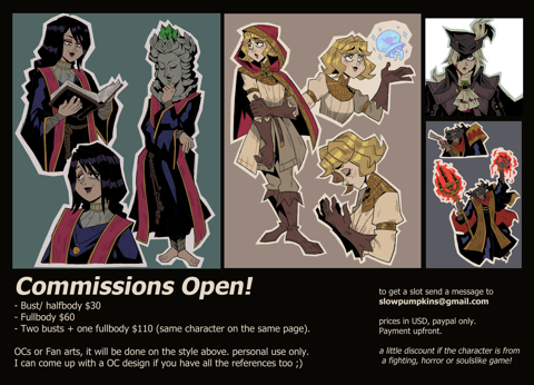 My Commissions are open!