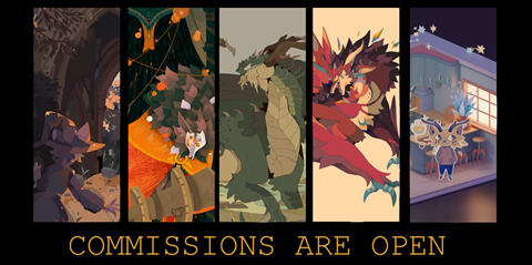 Commissions open December 15 slots