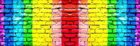 Abstract painting color bricks (Textures) 