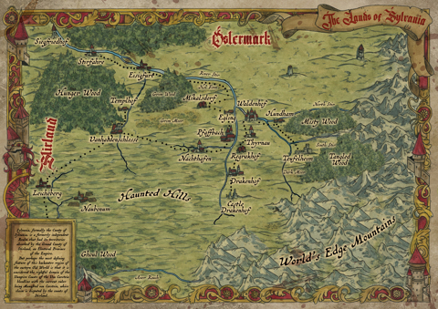 PDF SYLVANIA MAP from Warhammer fantasy rpg. - Moreno Paissan Maps's Ko ...