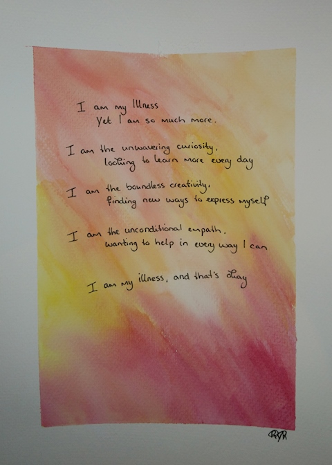 Poem: I am my Illness pt. 2