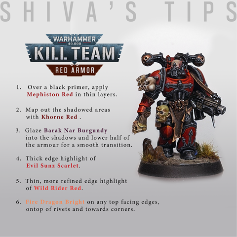 Shiva's Tips #1 Red Armour