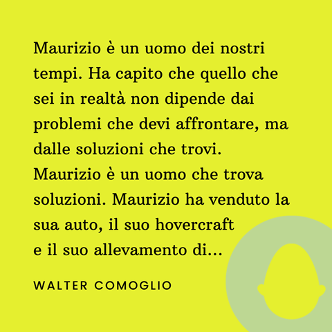 “Maurizio” di Walter Comoglio