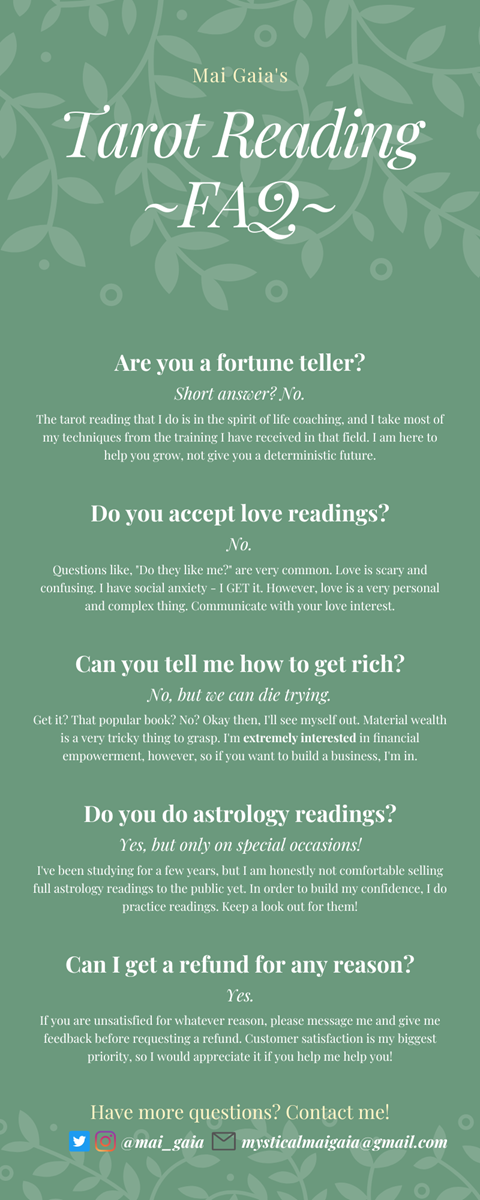Tarot Reading FAQ
