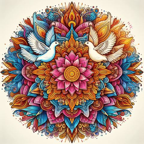 Mandala: Serenidad y Optimismo.